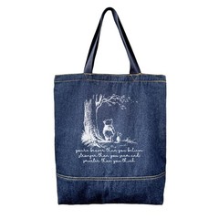 Denim Tote Bag, Denim Handbags for Women, Casual Hobo Tote Shoulder Bags, Ret…