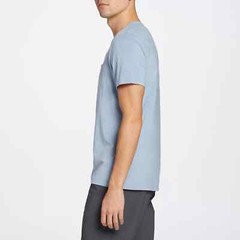 VRST Men’s Essential Acid Wash Pocket Tee, Muted Denim, Sz- S