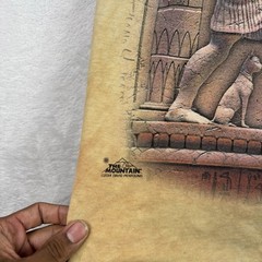 The Mountain Egypt Tan Short Sleeve Graphic Shirt Men’s Large Dyed