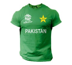 Pakistan Cricket T20 Worldcup 2021 Team Supporters T-Shirt 100% Cotton