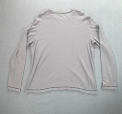 Vintage No Boundaries Thermal Waffle Knit T Shirt Men’s 2XL Gray Long Sleeve