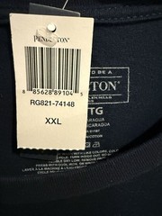 Pendleton men’s Tee Navy And Gold Signature Logo XXL