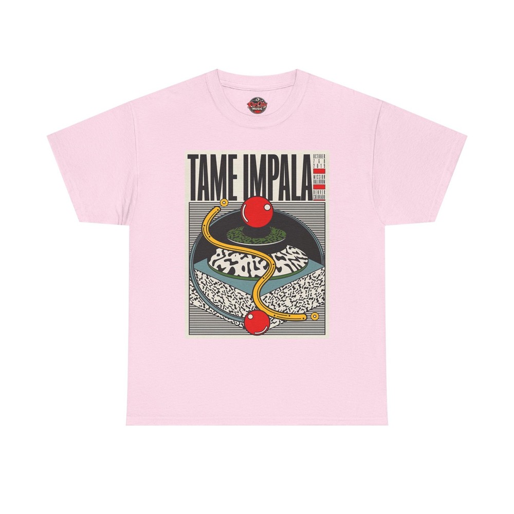 Tame Impala Oct 7 Mission Ballroom Denver CO Retro Concert Poster T-Shirt