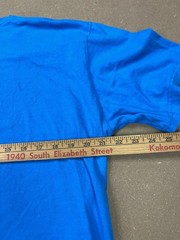 Hard Rock Cafe Shanghai Graphic T Shirt Blue Vintage RARE Color
