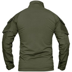 Men’s Hiking T-Shirts Tactical 1/4 Zip Casual Shirts Long Sleeve Field Work Tops