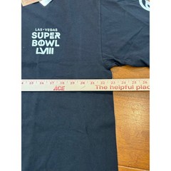 New Mitchell & Ness Usher Super Bowl LVIII TShirt Mens Large Black Halftime Show