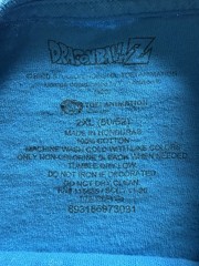 Vintage Dragon Ball Z Men’s 2XL Black Graphic Logo T-Shirts Crew Neck Lot of 3