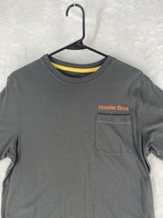 Howler Bros Shirt Mens Medium Gray Pelican Graphic Pocket Tee 2025 Style