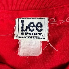Vintage Lee Sport Cincinnati Reds MLB Embroidered T-Shirt Medium Red Sports Y2K