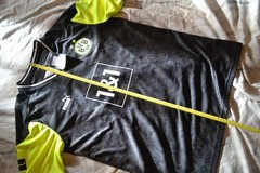 T Shirt Football Borussia Dortmund Puma Black Yellow Large Haaland 9