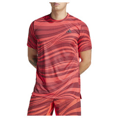 adidas Club Tennis Climacool Crew Neck Short Sleeve Athletic T-Shirt Mens Red Ca