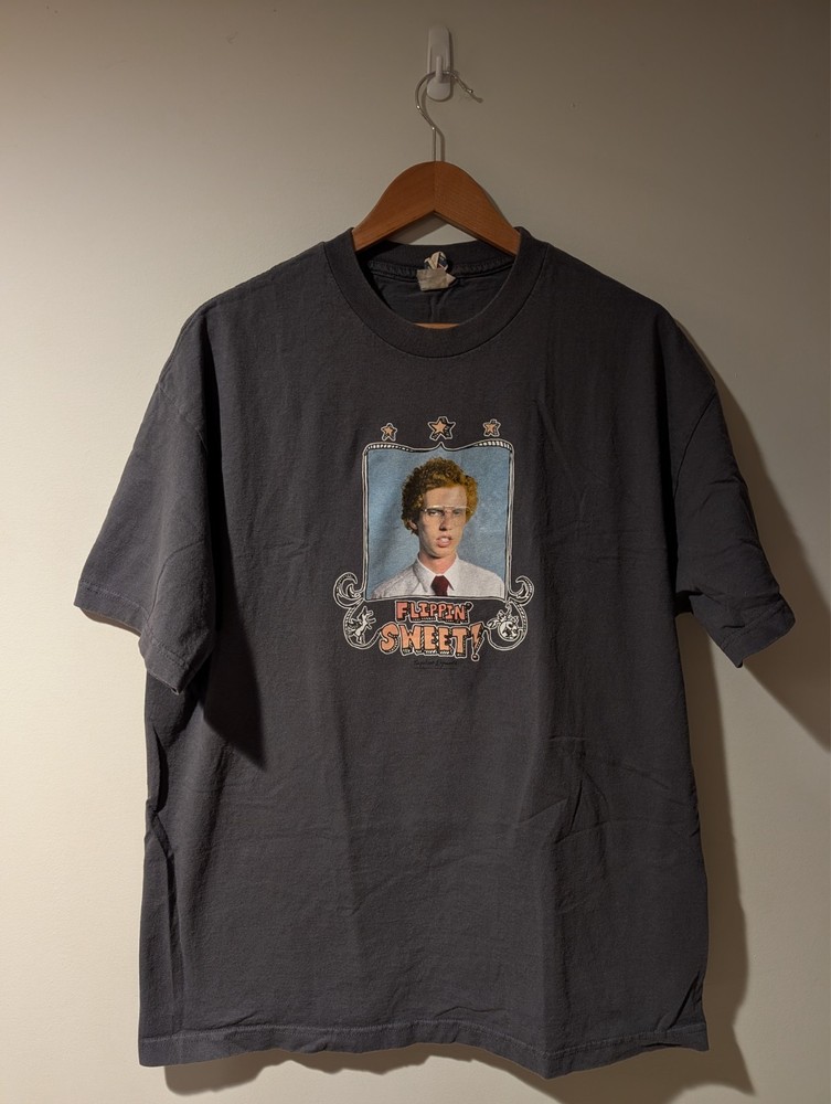 Napoleon Dynamite Flippin’ Sweet! Mighty Fine Vintage 2000s T-Shirt XL