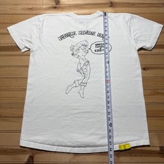 Y2K Naked & Famous Denim x EBB18 Japanese Selvedge Pinup Girl Graphic T-Shirt XL