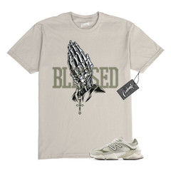 9060 Olivine Lichen Green Dark T Shirt to Match BLSDHANDS