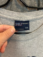MV. Sport T Shirt Mens 2XL Gray Cotton United States Navy 1775 Military Crewneck