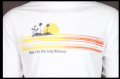 $45 TOMMY BAHAMA White LONG WEEKEND Relaxed Fit Short Sleeve T-shirt NWT