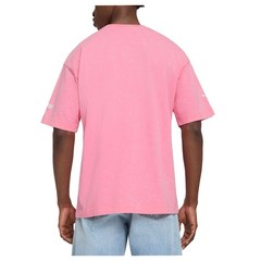 PUMA Miami Graphic Crew Neck Short Sleeve T-Shirt Mens Pink Casual Tops 63363804