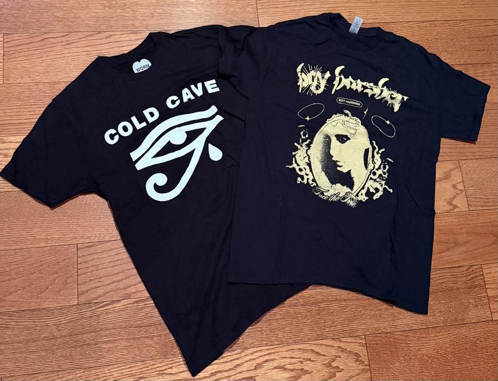 Cold Cave Boy Harsher Shirt Lot Medium