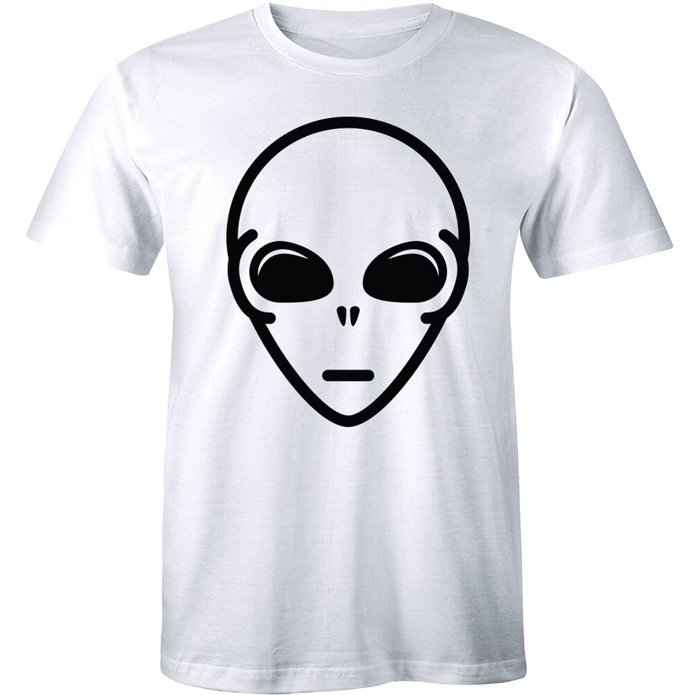 Alien Face Funny Shirt Sci Fi Space Horror Retro Fashion Men’s T-shirt Tee