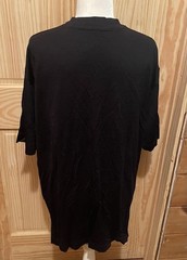 Giorgi Danieli Made in Italy Black Thin Active Men’s Short Sleeve Shirt ~ EUC