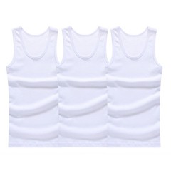 3PCS Men’s Sleeveless Cotton Tank Tops For Slim Fit Regular Length Undershirts