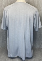 Peter Millar Aurora Performance T-Shirt Men’s XXL Gray S/S Leisure UPF 50+ 2XL