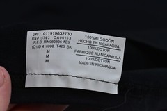 Champion T525C Heritage Jersey Top Black Blank T-Shirt Short Sleeve 6 oz Mens M