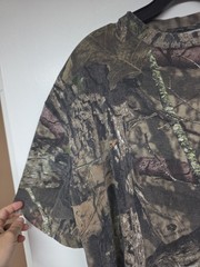 Walls Mossy Oak Camo Pocket T-Shirt Men’s L Short Sleeve Hunting Tee