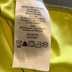 Columbia long sleeve Tee mens XL Omni Wick 1/4 zip shirt yellow gray performance