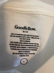 (2 Pack)Goodfellow & Co Men’s L White Short Sleeve Crew Neck Cotton Knit T-Shirt