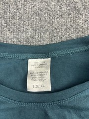 North Face Shirt Mens 2XL Green Graphic Logo Angkor Wat Temple Cotton Tee