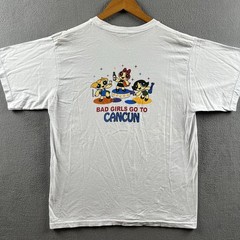 Vintage Powerpuff Girls Shirt Mens Large All Good Girls Go To Heaven Cancun Y2K