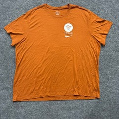 Nike T-Shirt Mens Size 3XL Burnt Orange Texas Longhorns Bevo Graphic NCAA Tee