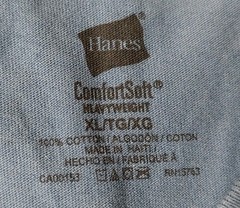 Hanes Men’s Comfort Soft Heavyweight Pocket T-Shirt Tee Sz XL Lot of 6 NEW