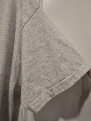 Hanes Heavyweight Cotton Shirt XXL Gray Blank Single-Stitch