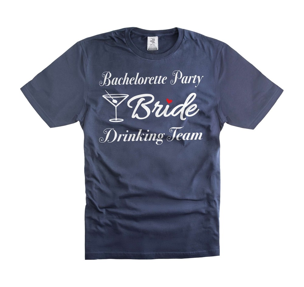 Women’s Bride Drinking Team Shirt Bachelorette Party Shirt For Girls women