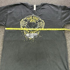 2023 Blue Ridge Rock Festival Shirt Virginia Official Lineup Dbl Sided Bear XL