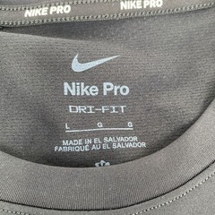 Nike Pro Dri-FIT Men’s Fitted Training Tee Black Large