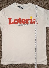 Feels So Good Loteria Michelada TX What’s Cooking Shirt MD 19” X 26”