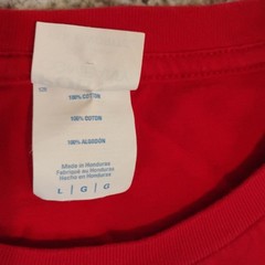 Jesus Loves You Shirt Mens Large Red Christian Graphic Tee Port & Company Faith