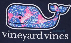NWT Vineyard Vines Men SS Whale Pocket Crew T-Shirt Tee “SENDFISH & LEAVES WHL”