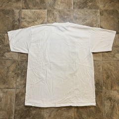 Vintage United Blood Services Marketing Promo Tee Heroes Cape Donor XL 23×29.5