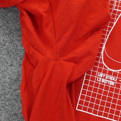 Playstation Shirt Mens 5X Red Weekend Plans PS4 Gamer Graphic Tee Oversize Sony