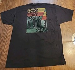 Goo Goo Dolls Magnetic Shirt Size XXL Tour 2014