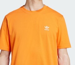 NEW MENS ADIDAS ORIGINALS ESSENTIALS TREFOIL TEE SHIRT~SIZE LARGE #JY2647 ORANGE