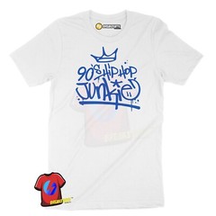 Men’s Graphic Design T Shirt 90’s Hip Hop Junkie Urban Street Graffiti Tag Tee
