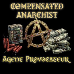 Compensated Anarchist, Dungeon Crawler Carl, Cotton T-Shirt, 2XL, FREE SHIPPING