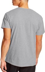 Hanes T-Shirt 2-Pack Men’s X-Temp Crewneck Short-Sleeve Wicking light steel