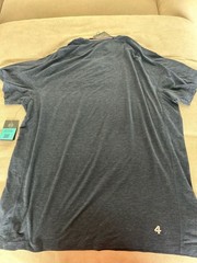 Fourlaps Level Tech Short Sleeve T-Shirt in Navy
