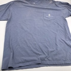 Fripp & Folly Straight Southern Blue Pocket Tee Short Sleeve Sail Boat T Shirt L